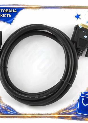 Dm кабель hdmi до специфікація 2.2 dvi-d 1.8 м чорний cablexpert для підключення монітора відеокабель spe|lz