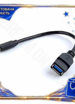 Dm кабель usb type-c специфікація 2.2 20 см cablexpert чорний для синхронізації та живлення перехідник spe|lz