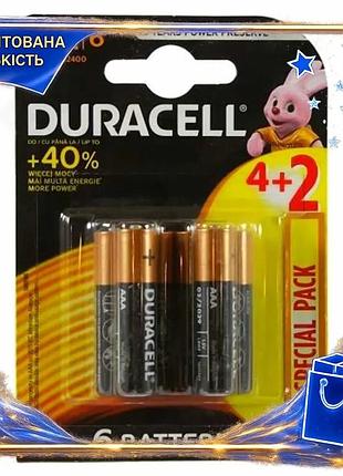 Dm батарейка aaa 1.5v спецификация 2.2 щелочная duracell duralock basic 6 шт для пультов дистанционног spe|lz