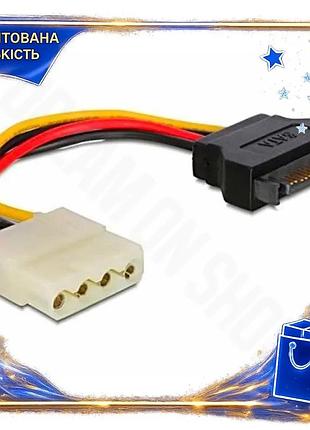 Dm переходник питания molex спецификация 2.2 (f) – sata (m) 15 см cablexpert для ssd hdd адаптер для п spe|lz