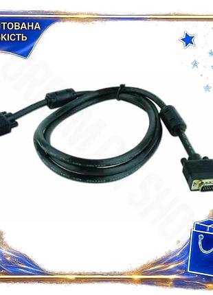 Dm кабель vga (m) специфікація 2.2 - vga (f) 1,8 м чорний подовжувач для комп'ютера монітора відеокабе spe|lz