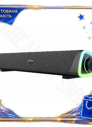 Dm саундбар trust gxt специфікація 2.2 620 чорний з rgb підсвічуванням 6 вт для геймерів з регулятором spe|lz