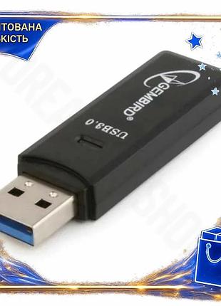 Dm кардридер gembird usb специфікація 2.2 3.0 чорний для microsd sd зовнішній зчитувач карт пам'яті spe|lz