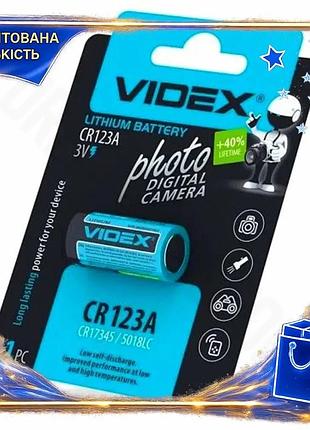 Dm батарейка cr123a videx спецификация 2.2 литиевая 1500mah 3v для фотоаппарата пультов дистанционного spe|lz