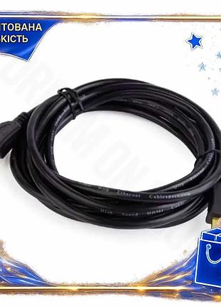 Dm кабель hdmi 1.8 специфікація 2.2 м cablexpert чорний для телевізора монітора проектора відеокабель spe|lz