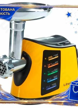 Dm мясорубка liberton 2800w спецификация 2.2 желтая для измельчения мяса и овощей с реверсом и 11 наса spe|lz