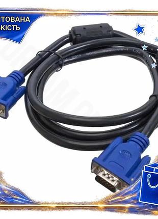 Dm кабель vga(m) - спецификация 2.2 vga(m) 1,8м черный patron для подключения монитора пк видеокабель spe|lz