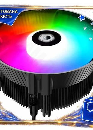 Dm кулер для процесора специфікація 2.2 id-cooling алюміній 120 мм rgb для amd am5 am4 активне охолодж spe|lz