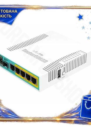 Dm маршрутизатор mikrotik hex специфікація 2.2 poe white 5 портів ethernet для дому та офісу мережевий spe|lz