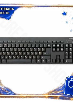 Dm клавіатура real-el мембранна специфікація 2.2 чорна usb стандартна для комп'ютера повнорозмірна 103 spe|lz