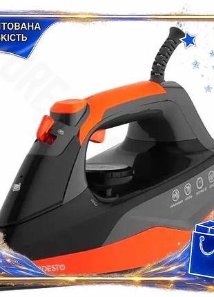 Dm праска ardesto 2200w специфікація 2.2 керамічна парова з резервуаром 340 мл для ефективного прасува spe|lz