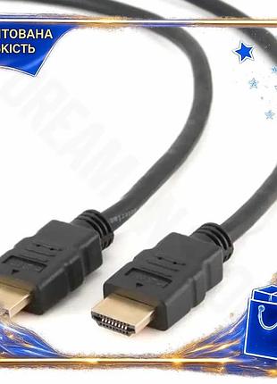 Dm кабель hdmi 1.8 специфікація 2.2 м cablexpert чорний для підключення телевізора та комп'ютера відео spe|lz