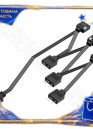 Dm кабель-сплиттер id-cooling для спецификация 2.2 подключения шести 4-pin вентиляторов к материнской spe|lz