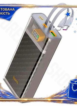 Dm універсальна мобільна батарея специфікація 2.2 20000 mah hoco чорна для зарядки 4 девайсів одночасн spe|lz