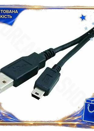 Dm кабель usb 2.0 специфікація 2.2 am - miniusb 1.8 м atcom чорний для камер та принтерів з феритовим spe|lz