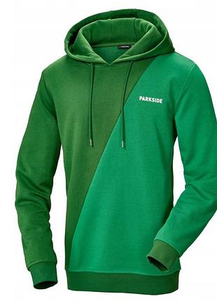 Чоловічий худі parkside green xxl — зелена толстовка з капюшоном, стильний повсякденний одяг