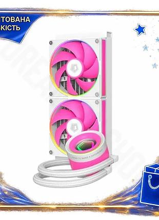 Dm система рідинного охолодження специфікація 2.2 id-cooling 240мм argb для процесора intel amd ефекти spe|lz