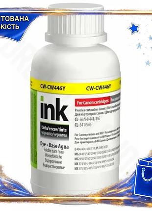Dm чернила colorway желтая спецификация 2.2 200 мл водорастворимая для принтеров canon краска для печа spe|lz