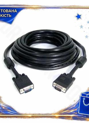 Dm кабель vga (m) специфікація 2.2 - vga (m) 5 м чорний для комп'ютера та проектора відеокабель для пі spe|lz