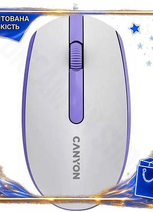 Dm мышь canyon оптическая спецификация 2.2 usb 1000 dpi бело-лавандовая для компьютера проводная эргон spe|lz