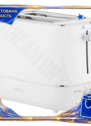 Dm тостер ardesto 800w спецификация 2.2 белый для поджаривания 2 тостов с 7 режимами и функцией размор spe|lz