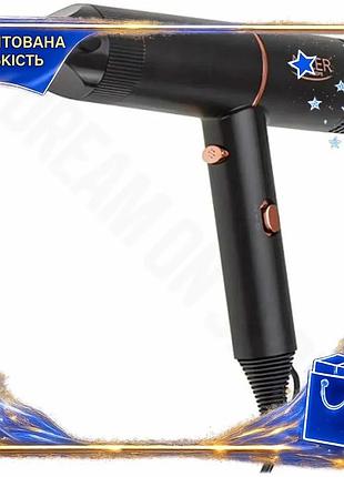 Dm фен adler 1400w специфікація 2.2 чорний з іонізацією для сушіння волосся з концентратором і захисто spe|lz