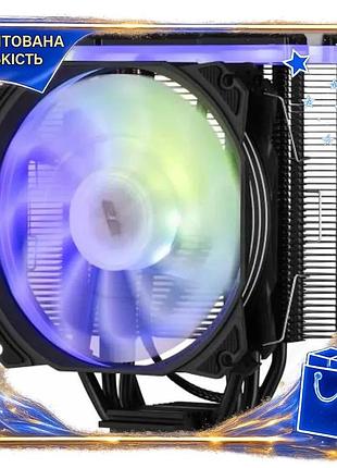 Dm кулер для процесора специфікація 2.2 2e gaming air cool argb 120 мм активне охолодження для intel a spe|lz