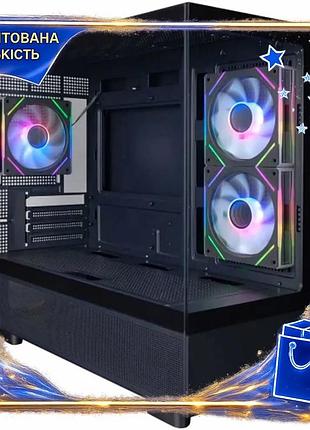 Dm корпус комп'ютерний 1stplayer специфікація 2.2 mini tower без бж micro atx mini itx argb з загартов spe|lz