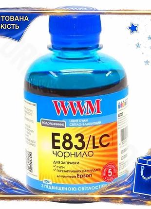 Dm чернила wwm light спецификация 2.2 cyan 200 мл водорастворимая светостойкая для принтеров epson кра spe|lz