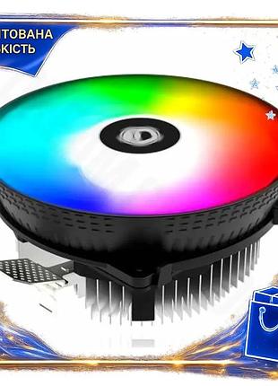 Dm кулер для процессора спецификация 2.2 id-cooling алюминий 120 мм rgb активное охлаждение для intel spe|lz