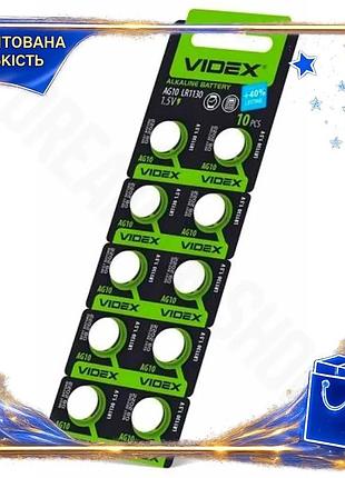 Dm батарейки ag10 lr1130 спецификация 2.2 videx excellent 10 шт щелочные для часов и электроники батар spe|lz