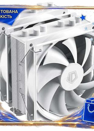 Dm кулер для процесора специфікація 2.2 id-cooling se-206-xt white 2x120 мм активне охолодження для in spe|lz
