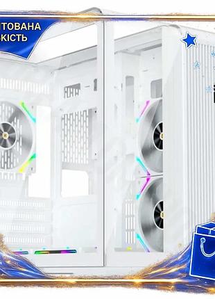 Dm корпус 1stplayer rt5 специфікація 2.2 white midi tower з загартованим склом для micro atx mini itx spe|lz