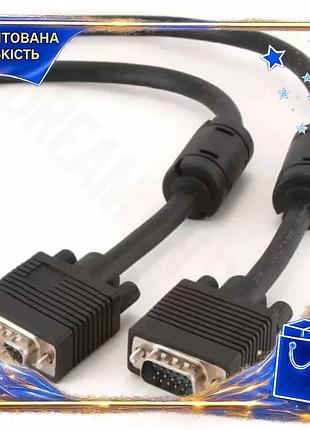 Dm кабель vga (m) специфікація 2.2 - vga (m) 30 м чорний для підключення комп'ютера монітора відеокабе spe|lz