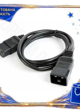 Dm кабель живлення cablexpert специфікація 2.2 1.5 м чорний для сервера iec c20 iec c19 електричний шн spe|lz