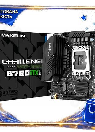 Dm материнська плата lga1700 специфікація 2.2 maxsun b760itx d5 mini itx 2xddr5 pcie 5.0 dual lan для spe|lz