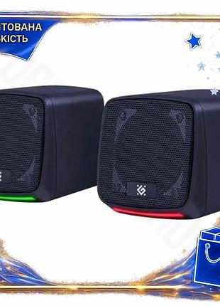 Dm акустическая система 2.0 спецификация 2.2 defender black 6 вт usb питание с led подсветкой для комп spe|lz