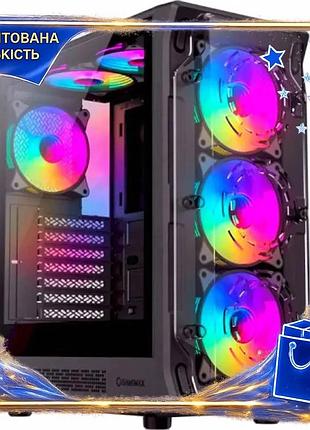 Dm корпус gamemax starlight специфікація 2.2 2 ab black mid tower для пк atx microatx mini-itx з argb spe|lz