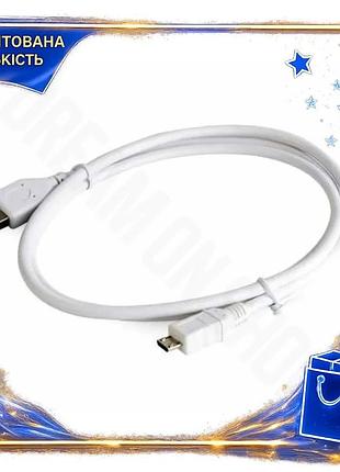 Dm кабель usb 2.0 специфікація 2.2 am - microusb 0.5 м білий cablexpert зарядний кабель для смартфона spe|lz