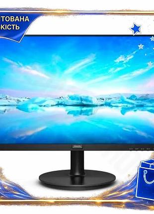 Dm монитор 21.5" philips спецификация 2.2 черный va full hd 1920x1080 для офиса компьютерный дисплей с spe|lz