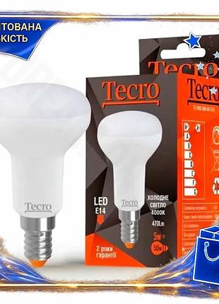Dm светодиодная лампа e14 спецификация 2.2 5w 4000k r50 tecro нейтральный свет для освещения помещений spe|lz