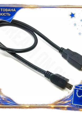 Dm кабель usb 2.0 специфікація 2.2 am miniusb 0.5 м чорний extradigital перехідник для смартфона та пл spe|lz