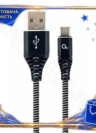 Dm кабель usb type-c специфікація 2.2 2 м cablexpert чорний для синхронізації та зарядки 2.1a кабель д spe|lz