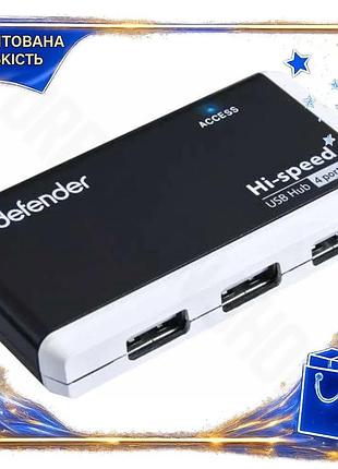 Dm хаб usb defender специфікація 2.2 quadro 4 порти usb 2.0 чорний usb розподільник для комп'ютера і н spe|lz