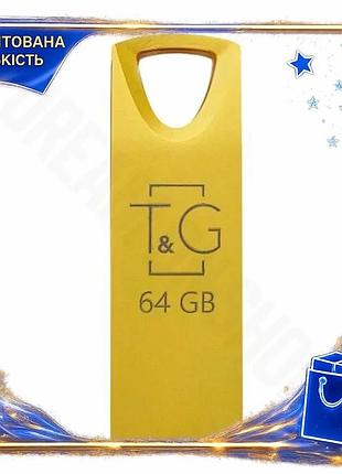 Dm флеш накопитель usb спецификация 2.2 64gb tg металл золотой ударопрочный моноблок для хранения данн spe|lz