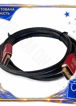 Dm кабель displayport extradigital специфікація 2.2 1,5 м чорний для підключення монітора комп'ютера в spe|lz
