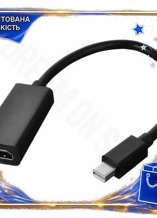 Dm переходник minidisplayport m спецификация 2.2 hdmi f atcom черный 10 см адаптер для подключения ноу spe|lz