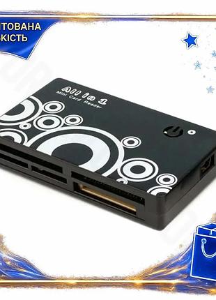 Dm кардридер usb atcom специфікація 2.2 для карт microsd sd ms m2 чорний адаптер для передачі даних по spe|lz
