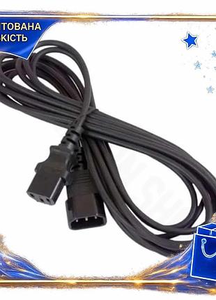 Dm кабель живлення atcom специфікація 2.2 1.8 м чорний iec c14 - iec c13 для пк монітора дбж електричн spe|lz