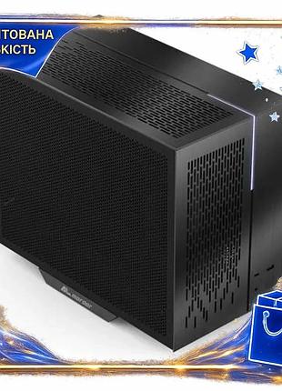 Dm корпус almordor seiya специфікація 2.2 180 black mini tower для micro atx mini itx комп'ютера з rgb spe|lz